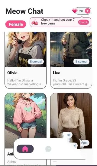 Meow Chat(AIӦ)v1.0.2 ٷͼ