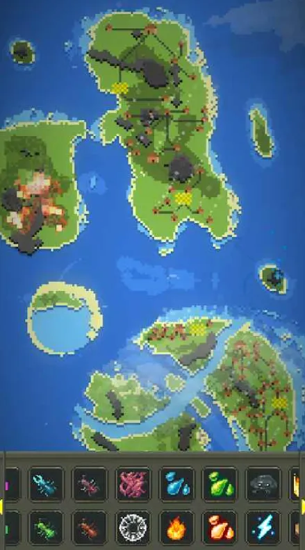 worldboxȫ��Ʒ(ɳ�н�����Ϸ)v0.51.2 �ٷ������ͼ