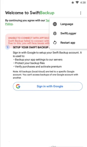 Swift Backup