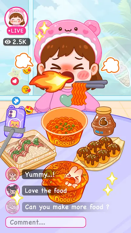 �Բ����ǣ�ASMRֱ������(��ʳֱ����Ϸ)v1.5 ��Ѱ��ͼ