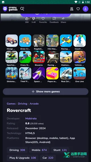 CrazyGames(��Ϸ��Դƽ̨)