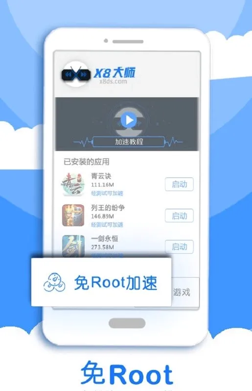 X8��׿ɳ��(Ӧ�ö࿪����)v0.7.6.4.23-64cn �ֻ����ͼ