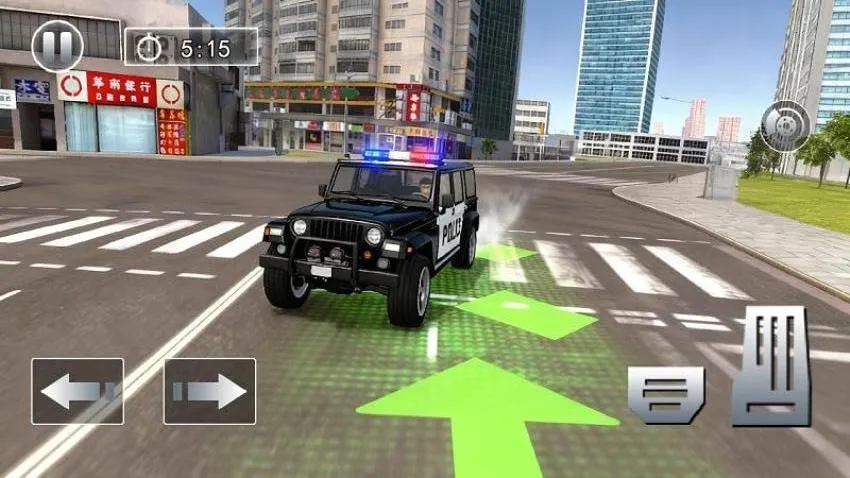 警车狂飙赛游戏