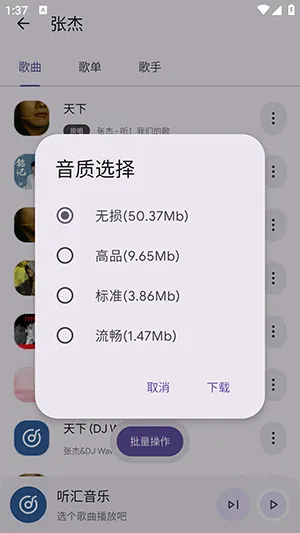 听汇音乐(免费音乐播放器)